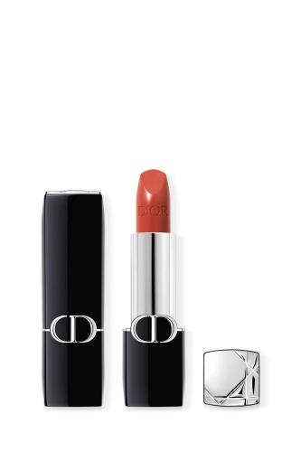 Dior Rouge Dior Lipstick - Comfort and Long Wear - Hydrating Floral Lip Care 556 Aimée Satiny Finish