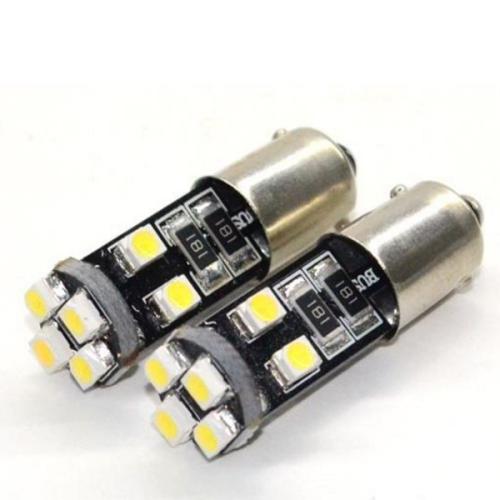 BA9S Can Bus με 8 SMD 1212 LED Ψυχρό Λευκό 06373