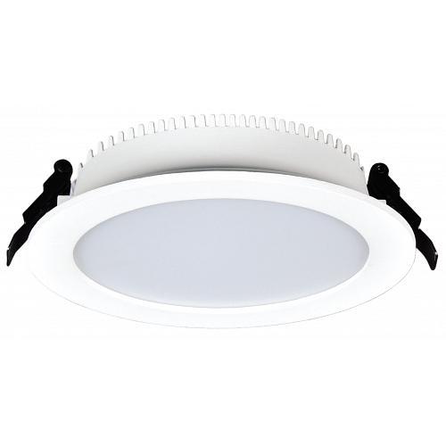 LED downlight white waterproof 220V 12W IP44 CW 6000K f108x35 mm[306AL0100222] 306AL0100222