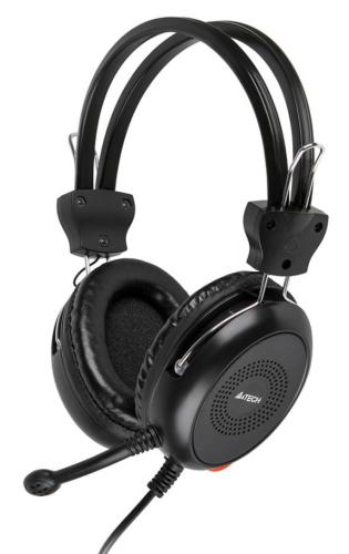 A4TECH Headset HS-30 3.5mm 40mm ακουστικά μαύρα AKOUSTIKA7