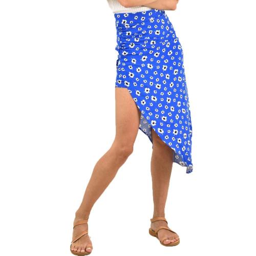 Γυναικεία φούστα με σορτσάκι Μπλε 12243