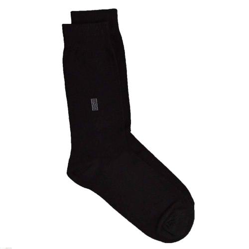 Ανδρικές κάλτσες με διακριτικό σχέδιο Μαύρο 8102