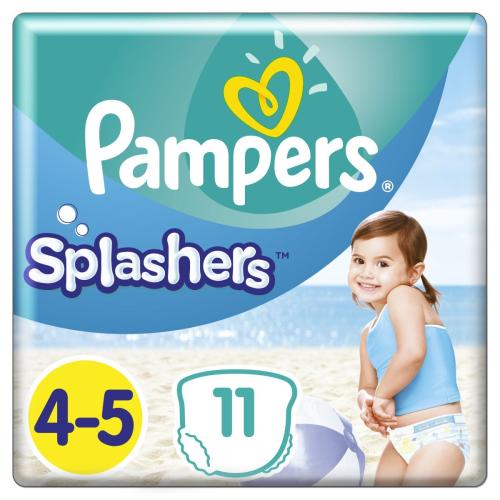 Πάνες-Μαγιό Pampers Splashers No 4-5, 11τμχ (9-15kg)