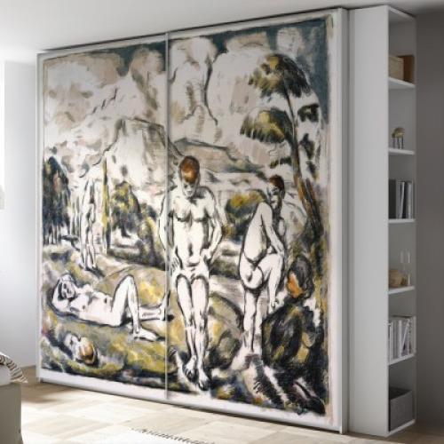 Lithographic, Cezanne Paul, Διάσημοι ζωγράφοι, 100 x 100 εκ.