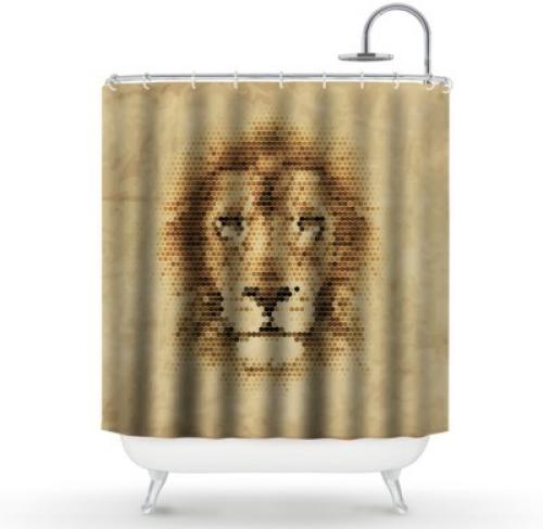 Λιοντάρι, Διάφορα, Κουρτίνες μπάνιου, 150 x 180 εκ.