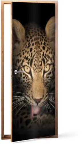 Τίγρης, Ζώα, Αυτοκόλλητα πόρτας, 60 x 170 εκ.