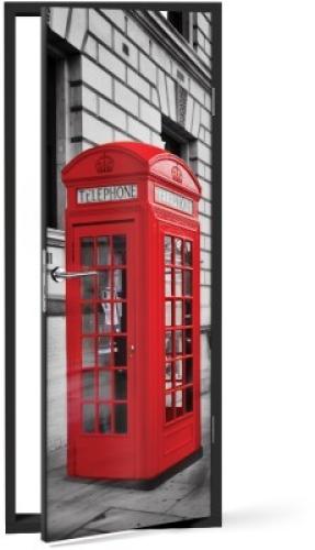 Big Ben, Λονδίνο, Πόλεις - Ταξίδια, Αυτοκόλλητα πόρτας, 60 x 170 εκ.