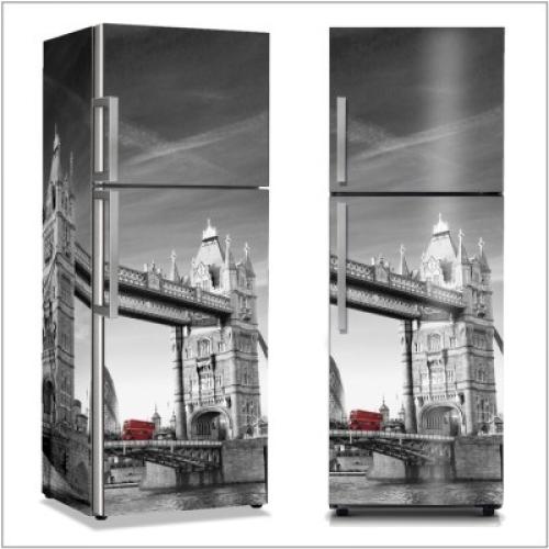Γέφυρα του Λονδίνου, Πόλεις - Ταξίδια, Αυτοκόλλητα ψυγείου, 50 x 85 εκ.