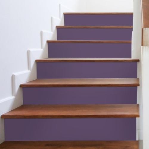 Bishop Purple, Χρώματα, Αυτοκόλλητα σκάλας, 90 x 12 εκ.