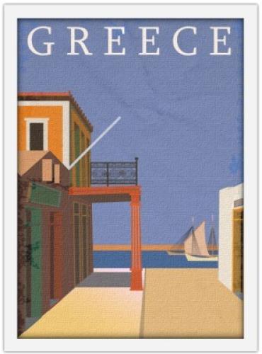Ελλάδα, Πόλεις - Ταξίδια, Πίνακες σε καμβά, 20 x 30 εκ.