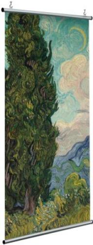 Κυπαρίσσια, Vincent van Gogh, Διάσημοι ζωγράφοι, 120 x 250 εκ.