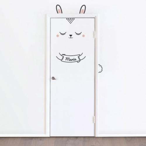 Bunny (your name), Sticker Πόρτας, Αυτοκόλλητα πόρτας, Small (41x63)