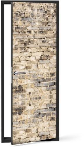 Τοίχος με Τούβλα, Φόντο - Τοίχοι, Αυτοκόλλητα πόρτας, 60 x 170 εκ.