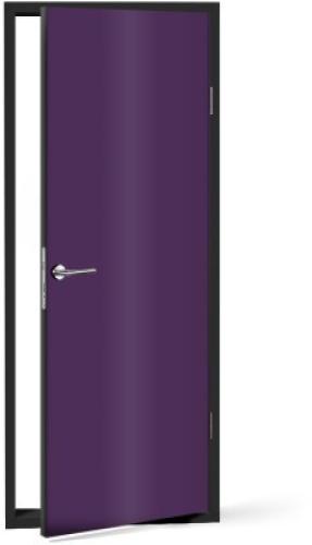 Violet, Μονόχρωμα, Αυτοκόλλητα πόρτας, 60 x 170 εκ.
