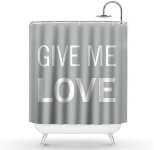 Give me love, Διάφορα, Κουρτίνες μπάνιου, 150 x 180 εκ.