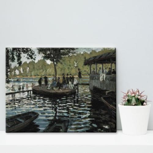 La Grenouillere, Claude Monet, Διάσημοι ζωγράφοι, 30 x 20 εκ.