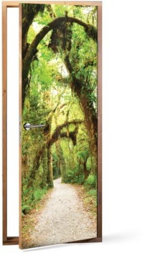 Δάσος, Φύση, Αυτοκόλλητα πόρτας, 60 x 170 εκ.