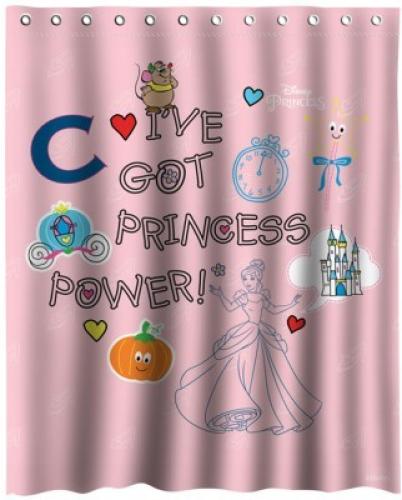 Princess Power, Παιδικά, Κουρτίνες μπάνιου, 150 x 180 εκ.