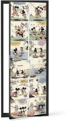 Micky & Minnie, Κόμικς, Αυτοκόλλητα πόρτας, 60 x 170 εκ.