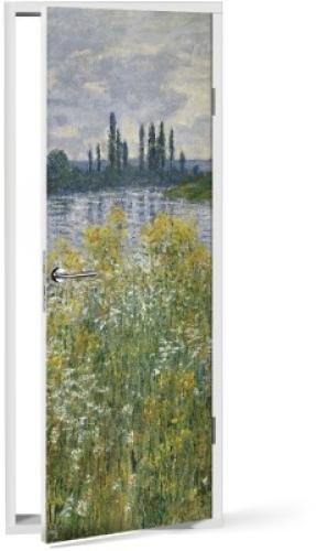Flowers on the Banks of Seine near Vetheuil, Claude Monet, Διάσημοι ζωγράφοι, 60 x 170 εκ.