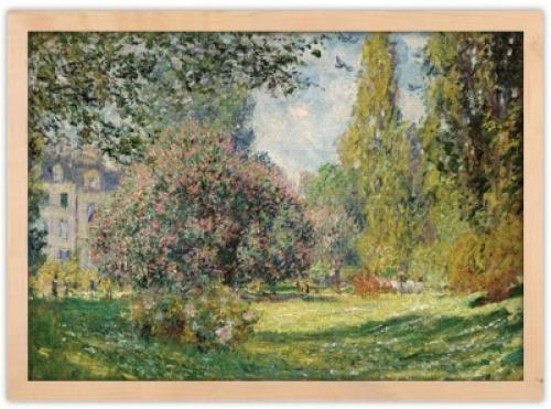 Landscape: The Parc Monceau, Claude Monet, Διάσημοι ζωγράφοι, 30 x 20 εκ.