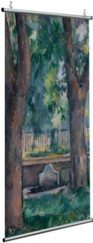 Pool at the Jas de Bouffan, Cezanne Paul, Διάσημοι ζωγράφοι, 120 x 250 εκ.