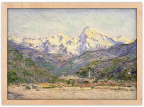 The Valley of the Nervia, Claude Monet, Διάσημοι ζωγράφοι, 30 x 20 εκ.