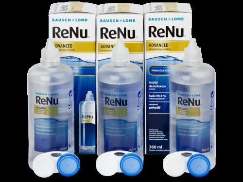 Υγρό ReNu Advanced 3x 360 ml