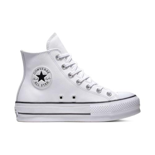 Converse Chuck Taylor All Star Lift High 561676C Δερμάτινο Sneaker Λευκό