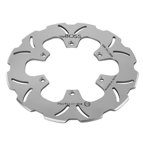 Tsuboss Front Brake Disc compatible with Gilera Runner VXR 4t 200 (05-08) WF8106 Wave2Open Front Brake Disc (Tsuboss - GIL-RUN200-RDW)