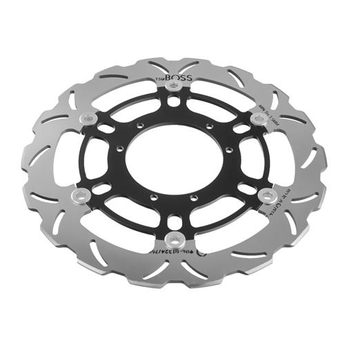 Tsuboss Front Brake Disc compatible with Honda CRF 450 Series (02-15) STX51D Wave2Open Front Brake Disc (Tsuboss - TBS-HND-1673 Honda CRF 450 X (05-15))