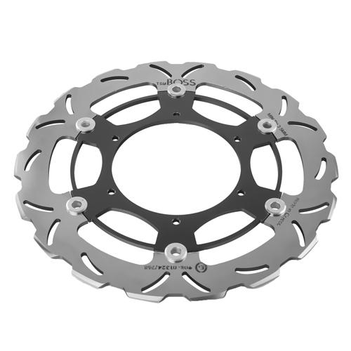 Tsuboss Front Brake Disc compatible with KTM MX 125 (1992) STX54D Wave2Open Front Brake Disc (Tsuboss - KTM-MX125-FDW)