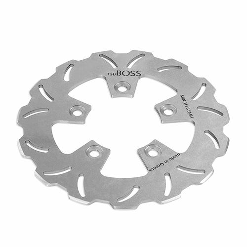 Tsuboss Rear Brake Disc compatible with Kawasaki Zephyr 1100 (96-98) KW09R Rear Brake Disc (Tsuboss - TBS-KAW-1722 Wave Brake Disc)