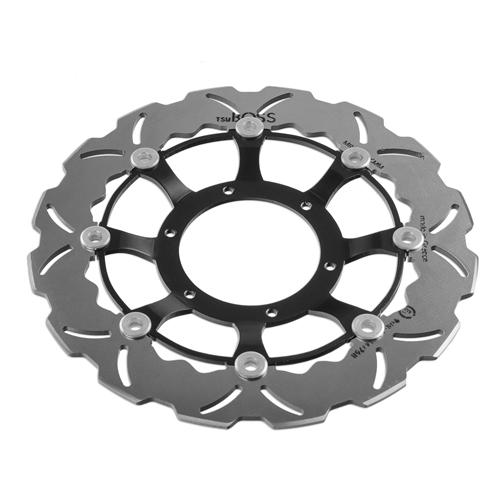 Tsuboss Front Brake Disc compatible with Honda CBR F 600 Series (11-13) STX96D Wave2Open Front Brake Disc (Tsuboss - TBS-HND-0813 Honda CBR F ABS 600 (11-13))