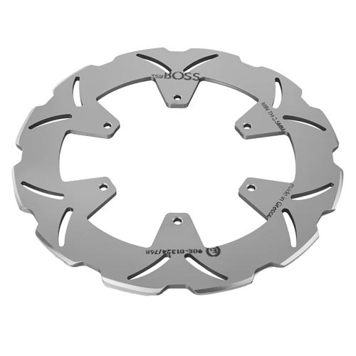 Tsuboss Front Brake Disc compatible with Yamaha TT 600 Series (93-07) YA18FID Wave2Open Front Brake Disc (Tsuboss - TBS-YMA-0064 Yamaha TT R 600 (98-07))