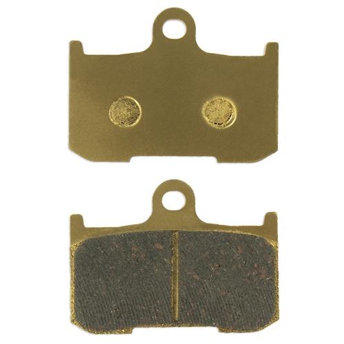 Tsuboss Front Brake Pad compatible with Triumph Daytona 675 (06-08) BS906 High quality materials. Available in SP or CK-9. TUV Certified. (Tsuboss - TBS-TRM-0440 CK9 Brake Pad - Sintered Metal for more aggressive braking)