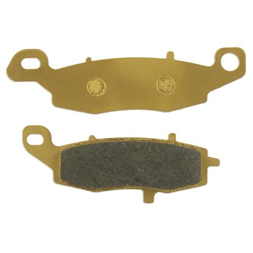 Tsuboss Front Left Brake Pad compatible with Suzuki V-Strom 1000 (02-14) BS782 High quality materials. Available in SP or CK-9. TUV Certified. (Tsuboss - TBS-SUZ-0614 CK9 Brake Pad - Sintered Metal for more aggressive braking)