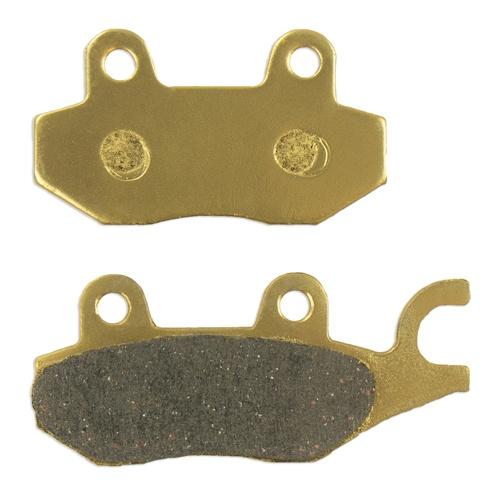 Tsuboss Front or Rear Brake Pad compatible with Kawasaki Ninja 400 (2018) BS725 High quality materials. Available in SP or CK-9. TUV Certified (Tsuboss - TBS-KAW-0004 CK9 Brake Pad - Sintered Metal for more aggressive braking)