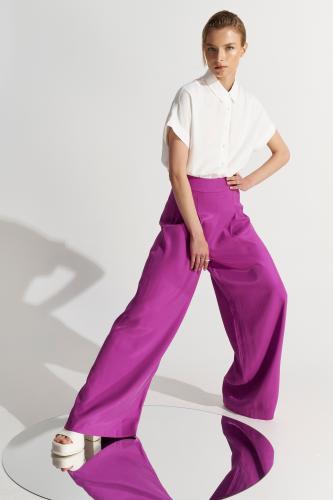 Παντελόνι ψηλόμεσο formal Purple