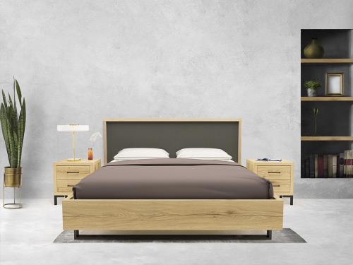 Κρεβάτι Υπέρδιπλο Ξύλινο Maeve, 160x200 εκ., All4home