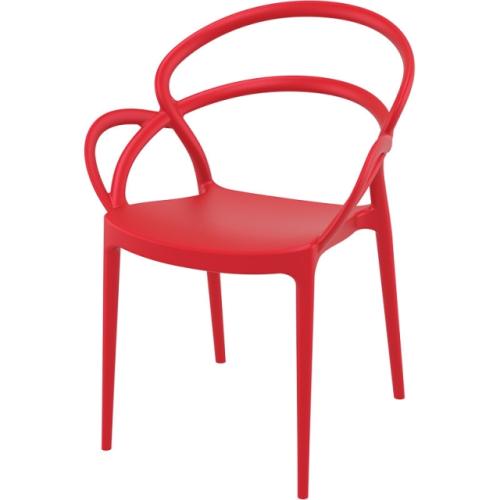 Καρέκλα Mila, 57x56x82 cm., Genomax - Μαύρο