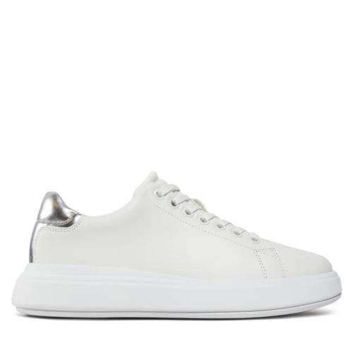 Γυναικεία Δερμάτινα Sneakers Calvin Klein HW0HW02005 0K6 Λευκά