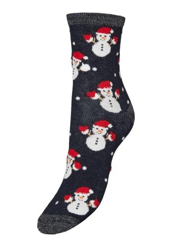 Vero Moda Κάλτσες Λεπτές Με Χριστουγεννιάτικο Μοτίβο Πολύχρωμη - Barbon