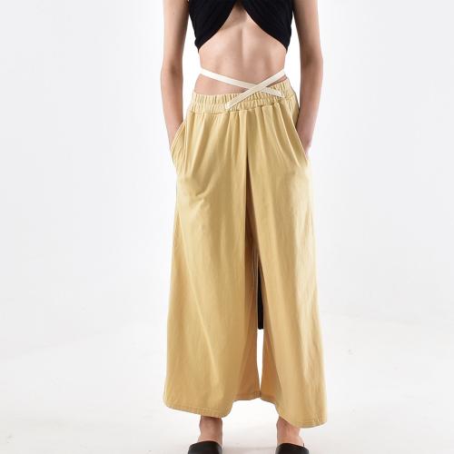 NOAH BELL BOTTOM CULOTTE - COSY PANT YELLOW