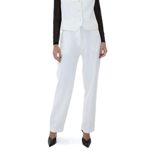 HIGH WAIST STRAIGHT FIT PANTS WOMEN C.MANOLO