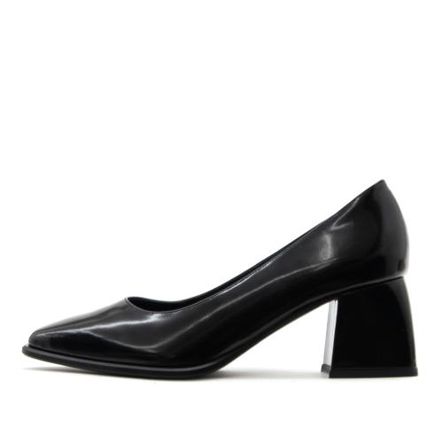 LEATHER MID HEEL PUMPS WOMEN I ATHENS