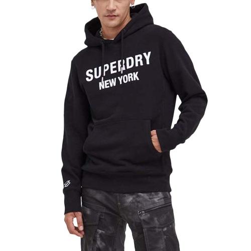 LUXURY SPORT LOOSE FIT HOODIE MEN SUPERDRY