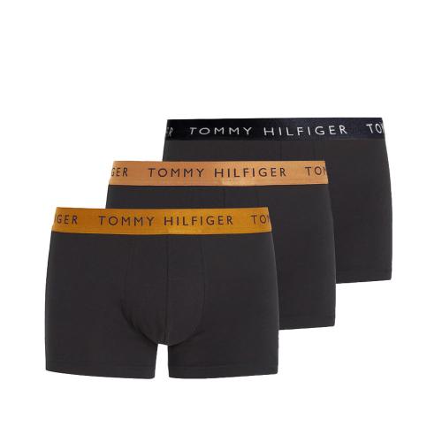 SHINE WAISTBAND 3 PACK TRUNK BOXERS MEN TOMMY HILFIGER