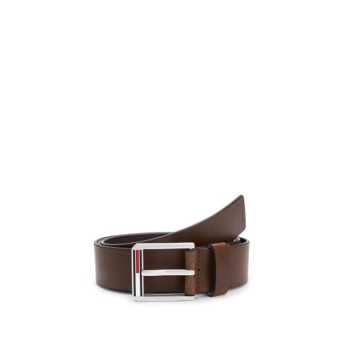 TOMMY JEANS FINLEY LEATHER W.3.5 BELT MEN