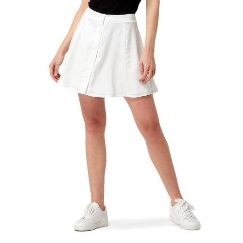 LOGO AOP FLIRTY SKIRT WOMEN CALVIN KLEIN